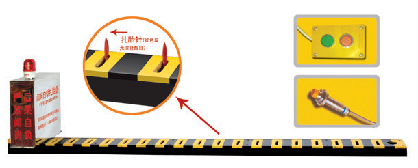 大庆大同区V3嵌入式闯岗自动扎胎器/阻车器